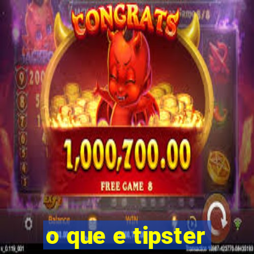 o que e tipster